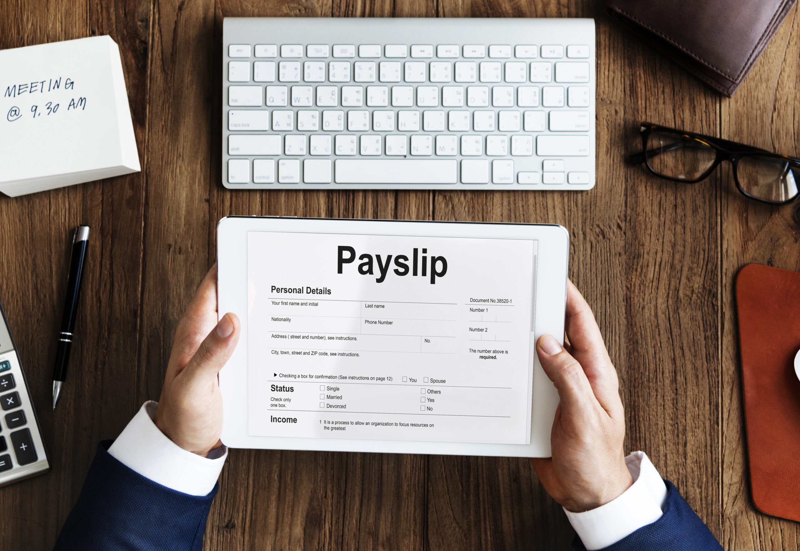 Top 10 Best Payroll Software For Accountants In The UK In 2024   Payslip Purchase Order Form Concept Scaled 