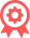 Pixel art orange-outlined round creature with small arms, on a dark background. Suitable as a cute monster icon in a game.
