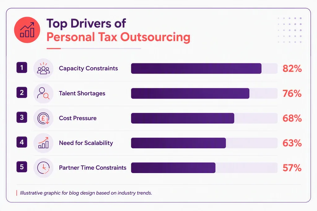 Top Drivers of Outsourcing Personal Tax Preparation