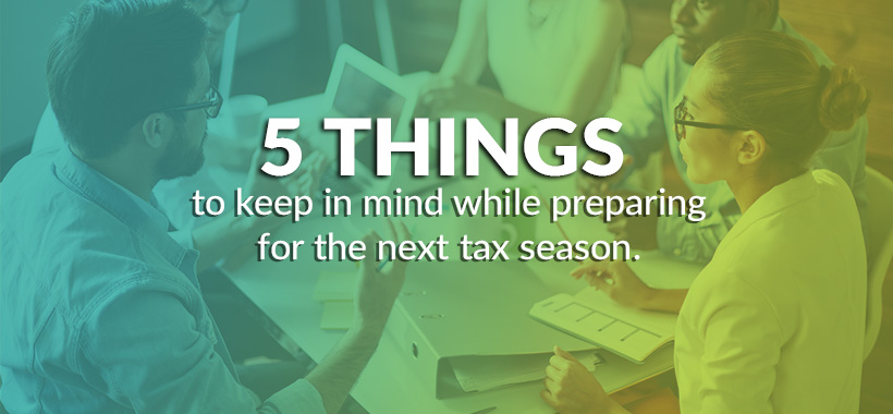 CPAs, time to start preparing for the next tax season