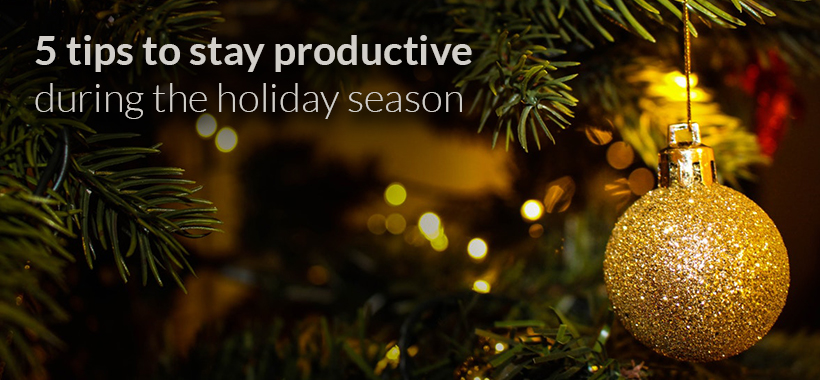 CPAs, follow these smart tips to stay productive during the holiday season