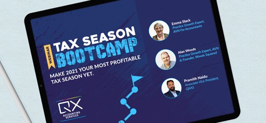 Tax Season Bootcamp Webinar