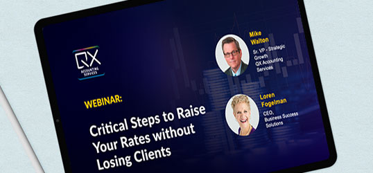 Critical Steps to Raise Your Rates